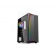 CASE (เคส) PLENTY SERIER G รุ่น G28 (BLACK) USB3.0ATX/M-ATX มีพัดลม RGB 12Cm