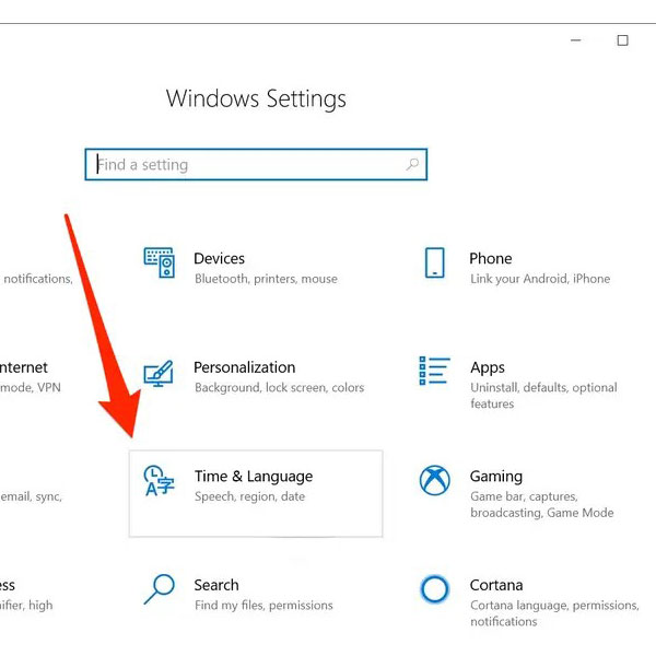 บริการเปลี่ยนภาษาในระบบ Windows (Change Windows Language)