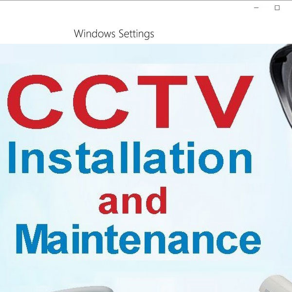 บริการติดตั้งกล้องวงจรปิด (CCTV Installation Service)